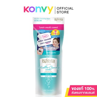 Bifesta Cleansing Water Sebum 90ml โลชั่นเช็ดเครื่องสำอางสูตรน้ำสำหรับผิวผิวผสม – ผิวมัน.