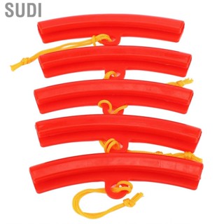 Sudi 5 Pcs Tire Changer Guard Red Rubber Rim Protector Wheel Changing Edge Savers Tool New