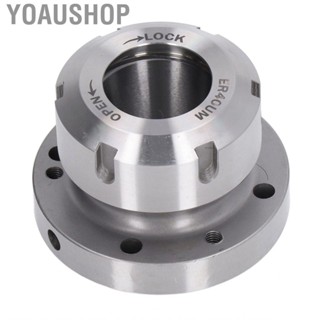 Yoaushop Collet Clamping Nut 80mm Diameter High Hardness ER40 Compact