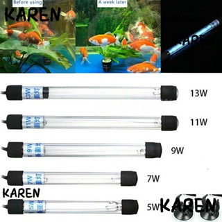 Karen โคมไฟฆ่าเชื้อ แสง UV 110V 220V กันน้ํา สําหรับตู้ปลา