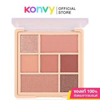 Mei Linda Color Code Blush Eye Palette 10.6g #05 Dusty Pink เมลินดา พาเลทอายแชโดว์ พร้อมบลัชออน.