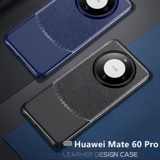 เคสโทรศัพท์หนัง TPU แบบนิ่ม กันกระแทก สําหรับ Huawei Mate 60 Pro Mate 40 Pro Plus Mate50 P60 P50 P40