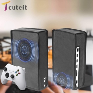 Tcuteit Xbox S Series ฝาครอบเกมคอนโซล ป้องกันฝุ่น ป้องกันรอยขีดข่วน