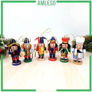 [Amleso] แครกเกอร์แขวนผนัง ทนทาน สําหรับคริสต์มาส 6 ชิ้น