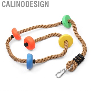 Calinodesign Disc Swing Rope  Plastic Platform Climbing for Outdoor Playground Kids