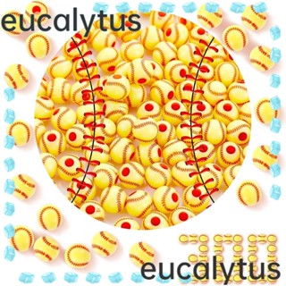 Eucalytus1 ลูกปัดซอฟท์บอล อะคริลิค ทรงกลม 12 มม. สําหรับทําเครื่องประดับ DIY 300 ชิ้น