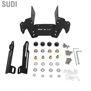 Sudi Motorcycle Windshield Mount Bracket Black High Strength for Motorbike