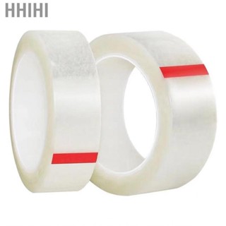 Hhihi Adhesive Wall Mounting Strip Double Sided Tape Resuable Clear Removable