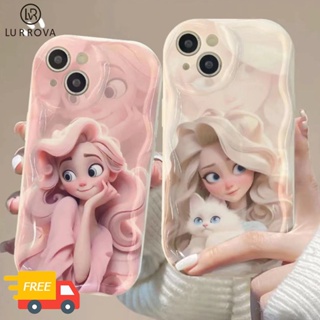 Realme C53 C33 C55 C30 C35 Realme 10 4G Realme C21Y C25Y Realme C15 C25 5S 5I C2 Narzo 50A Prime Narzo N55 เคสโทรศัพท์ซิลิโคนลายเจ้าหญิงดิสนีย์