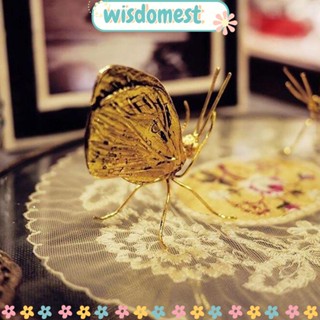 WISDOMEST ผีเสื้อมด ทองแดง ทอง โลหะ แฮนด์เมด สร้างสรรค์ สําหรับตกแต่งบ้าน