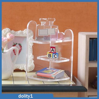 [Dolity1] ชั้นวางของอะคริลิค สําหรับบ้านตุ๊กตา ห้องนอน