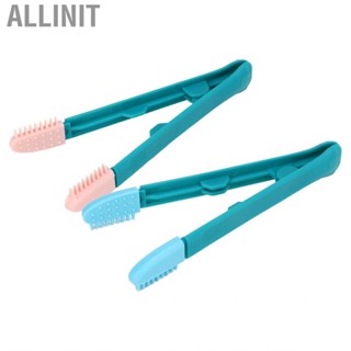 Allinit Pets Eye Cleaning Comb Brush TPE Soft Rubber Head  Tear Stain PP for Cats