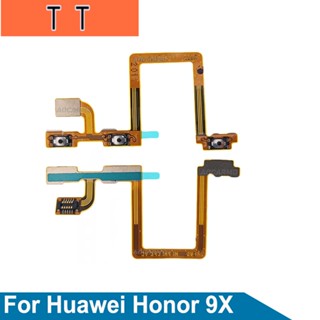   ปุ่มปรับระดับเสียง สายเคเบิลอ่อน แบบเปลี่ยน สําหรับ Huawei Honor 9X Pro