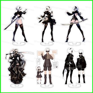 โมเดลฟิกเกอร์ YTS NieR:Automata YoRHa No. ของเล่นสําหรับเด็ก จานแอคชั่น 2 แบบ B ของขวัญ สําหรับตกแต่งบ้าน