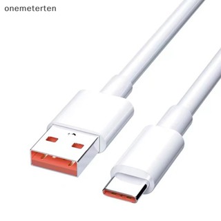 Rten สายชาร์จ USB Type-c 6A 66W 2 เมตร ชาร์จเร็วมาก สําหรับ xiaomi Samsung Huawei N