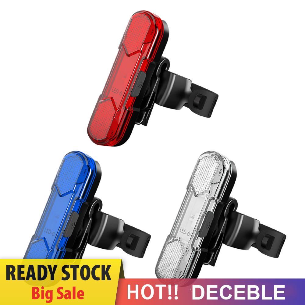 [Deceble.th] ไฟท้ายจักรยาน LED ชาร์จ USB กันน้ํา