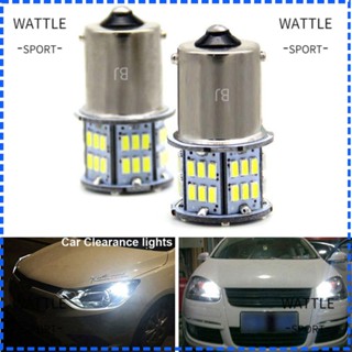 Wattle ไฟเบรก LED S25 3014 6500K แคนบัส สําหรับรถยนต์ 2 ชิ้น ต่อชุด