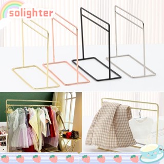 Solighter 1/6 1/12 ไม้แขวนเสื้อเหล็ก สเกล  หลากสี สําหรับบ้านตุ๊กตา