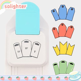 SOLIGHTER เครื่องเจาะมุม สําหรับตกแต่งสมุดภาพ DIY