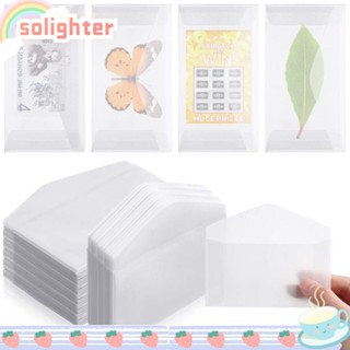 Solighter ซองจดหมายกระดาษ 3.9x2.8 นิ้ว 200 ชิ้น 200 ชิ้น