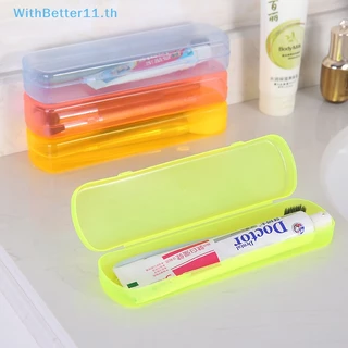 กล่องเก็บแปรงสีฟัน แบบพกพา สีแคนดี้ สําหรับเดินทางกลางแจ้ง