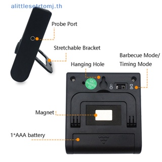 Alittlese เครื่องวัดอุณหภูมิดิจิทัล หน้าจอ LCD สําหรับเตาอบ อาหาร เนื้อสัตว์