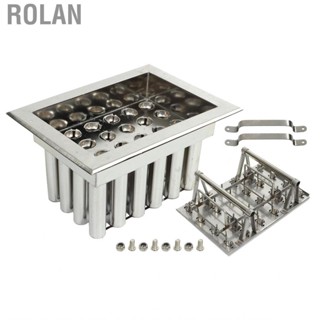 Rolan Ice Pop Stick Mold Machine 304 Stainless Steel Silver  HG