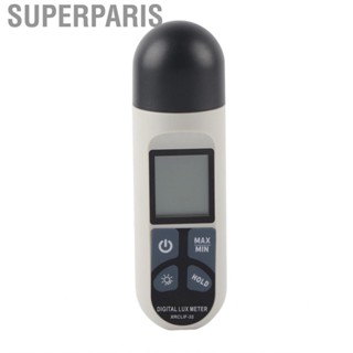 Superparis Light Meter High Accuracy LCD Clear Display LargeRange Digital Illuminance