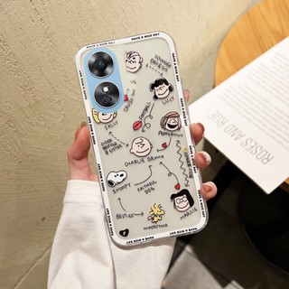 เคสมือถือ TPU แบบนิ่ม ลายการ์ตูนเด็กผู้ชายน่ารัก สําหรับ OPPOA38 OPPO A38 4G 2023