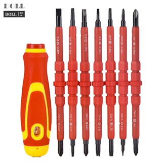 ⭐NEW ⭐Electricians Slotted Cross Screwdriver Bit Kit Repair Tools Hand Tools