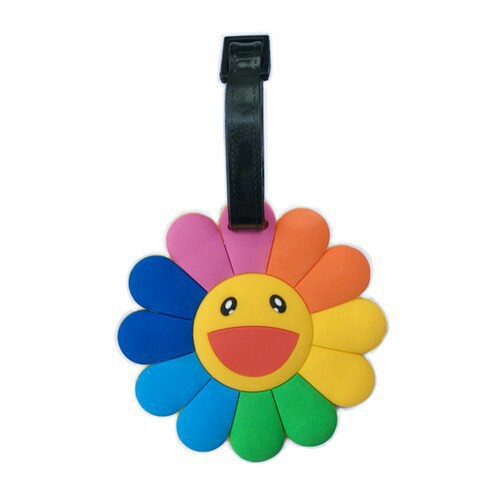 Sunflower Luggage Tag ป้ายกระเป๋าเดินทาง การ์ตูนอะนิเมะป้ายกำกับ ซันฟลาวเวอร์ มิกกี้ แฮนด์ บอร์ดดิ้งแพล็ต พวงหรีด