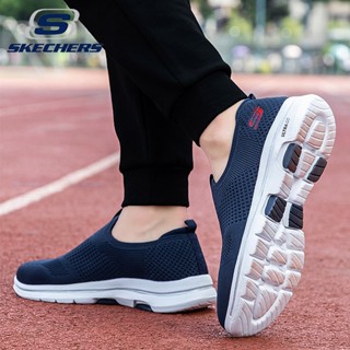 Skechers_ GORUN รองเท้าผ้าใบ กันลื่น พลัสไซซ์ สําหรับผู้ชาย ผู้สูงอายุ