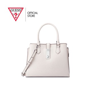 GUESS กระเป๋าถือ รุ่น LE884005 RODEZ SATCHEL สีเบจ