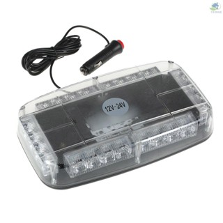 ไฟแฟลช Led 12v สีแดง และสีฟ้า สําหรับติดหลังคารถยนต์