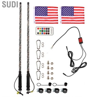 Sudi Whip Lights 300 Patterns Long Service Life Flagpole Light  Break IP67  Brightness Speed Change for ATV