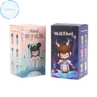 Xo94ol Robotime Rolife Nanci VIII กล่องฟิกเกอร์ พลังงานแสงอาทิตย์ 24 ช่อง ของเล่นเซอร์ไพรส์ TH