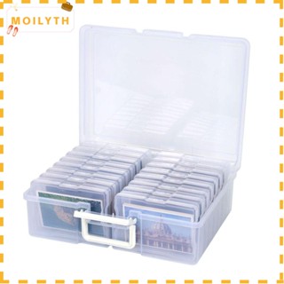 Moilyth กล่องเก็บรูปภาพ XL จัมโบ้ สําหรับเครื่องประดับ งานฝีมือ อัลบั้มคอนเทนเนอร์