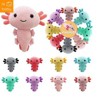 สินค้าใหม่ ตุ๊กตาการ์ตูน Salamander Axolotl น่ารัก ขนาด 20 ซม. 8 สี ของขวัญวันเกิด สําหรับเด็ก