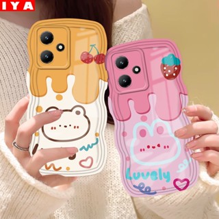 เคสโทรศัพท์มือถือ TPU ลายการ์ตูนหมี และกระต่ายน่ารัก สําหรับ Infinix Hot 30i Note 12 G96 Note11S NfC Hot20S Hot 9 10 Play Samrt 7 6 5