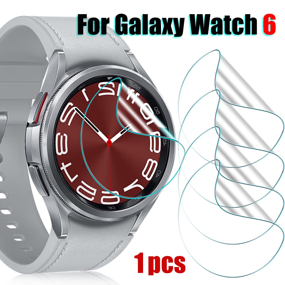 Hydrogel ฟิล์มป้องกันสําหรับ Samsung Galaxy Watch 8 7 4 5 6 5 Pro ป้องกันหน้าจอสําหรับนาฬิกา FE 40 41 มม.44 มม.45 มม.ฟิล์มนุ่ม