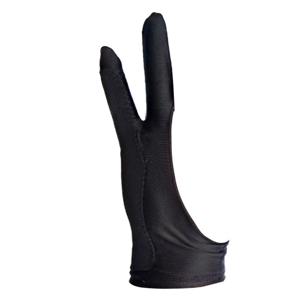 ถุงมือสองนิ้ว ป้องกันการเปรอะเปื้อน สําหรับวาดภาพกราฟฟิค แท็บเล็ต