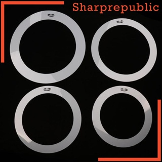 [Sharprepublic] แหวนเคาะกลองเบส อุปกรณ์เสริม 4 ชิ้น