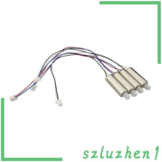 [Szluzhen1] มอเตอร์ไฟฟ้า CW CCW อุปกรณ์เสริม สําหรับโดรนบังคับ E58 S168 4 ชิ้น ต่อชุด