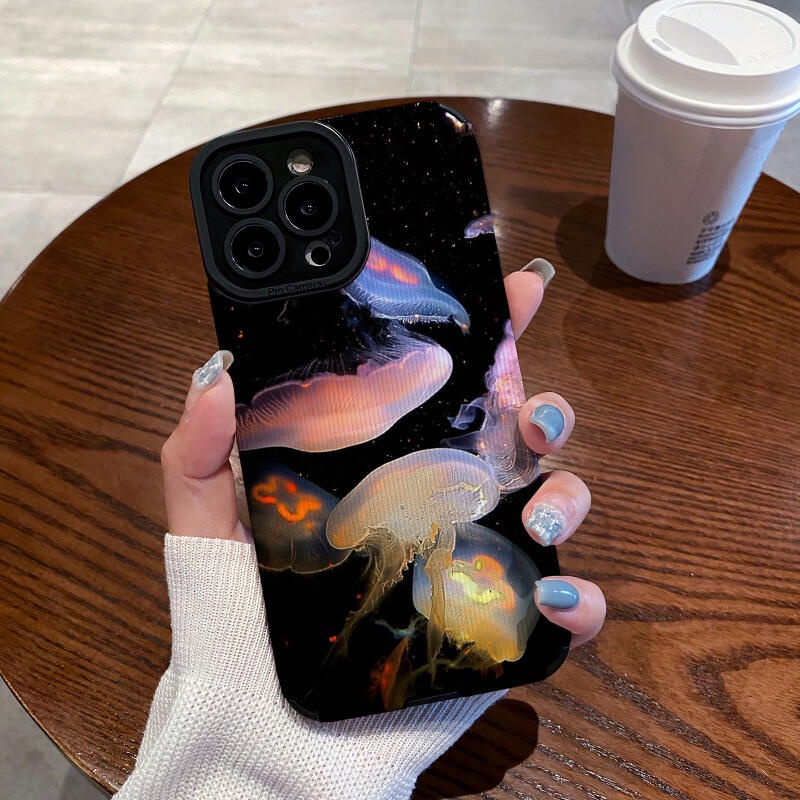 เคสโทรศัพท์มือถือนิ่ม กันตก ลายเต่าทะเลลึก สําหรับ IPhone 11 12 13Pro Max X XR XS Max SE Apple 7 Plus 8 Plus IPhone 14 Pro Max