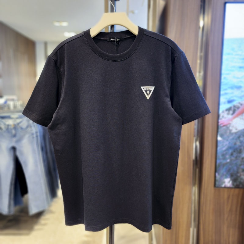 เสื้อยืดแขนสั้นลําลอง คอกลม พิมพ์ลายตัวอักษร สีขาว สไตล์เกาหลี สําหรับผู้ชาย และผู้หญิง