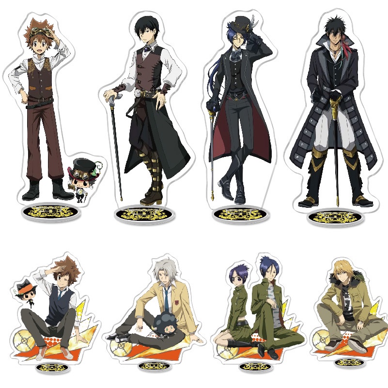 Katekyo Hitman Reborn! ฟิกเกอร์อะคริลิค Sawada Yamamoto Takeshi group