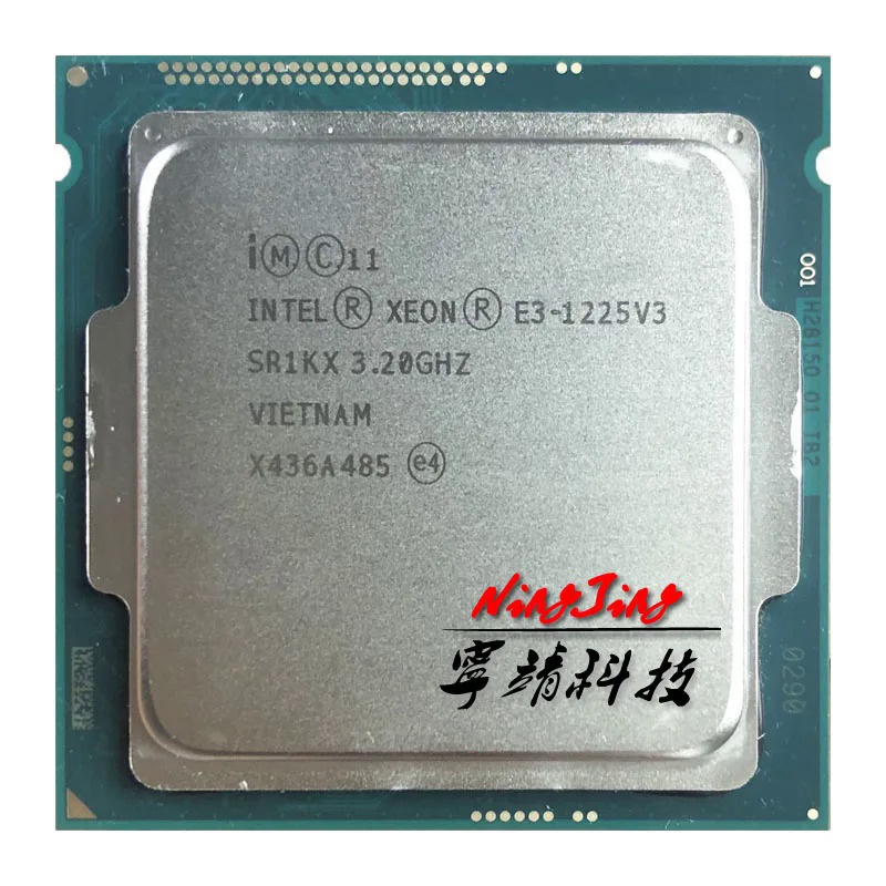 ใหม่ วงจรประมวลผล CPU Integrated e3-1225 V3 12e3 25v3 1225 V3 3,2 GHz เป็น Quad-Core Quad-Core 8 ม. 84W LGA 1150