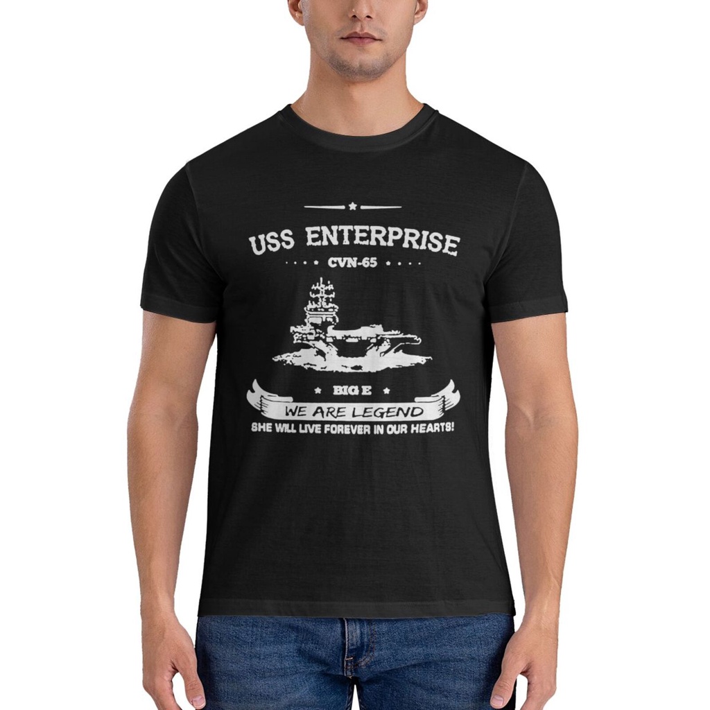 Uss Enterprise Cvn 65 Memories เสื้อยืดใหม่ล่าสุดสําหรับผู้ชาย