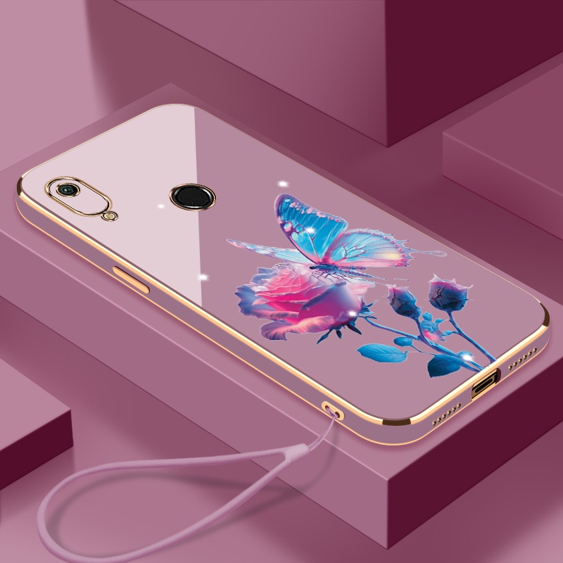 เคส Huawei Y6P Huawei y6 2019 Huawei y6s y6 prime Huawei y6 pro 2019 เคสโทรศัพท์ กุหลาบ ซิลิโคน สวย 