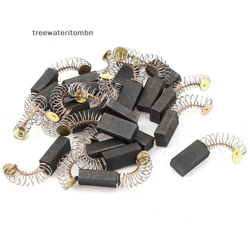Tt แปรงคาร์บอน 6.5x7.5x13.5 มม. สําหรับมอเตอร์ไฟฟ้าทั่วไป 10 ชิ้น